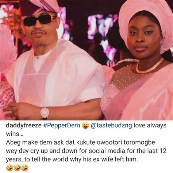 
Daddy Freeze Reacts After A Man Revealed The Love Text His Matured Cleaner Sent Him 